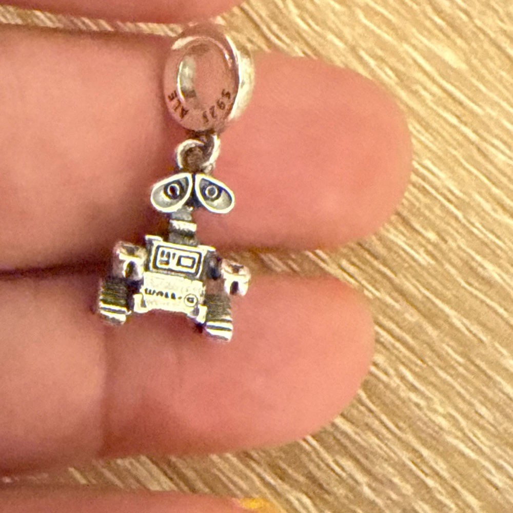 Silver Wall-E Charm - image 4